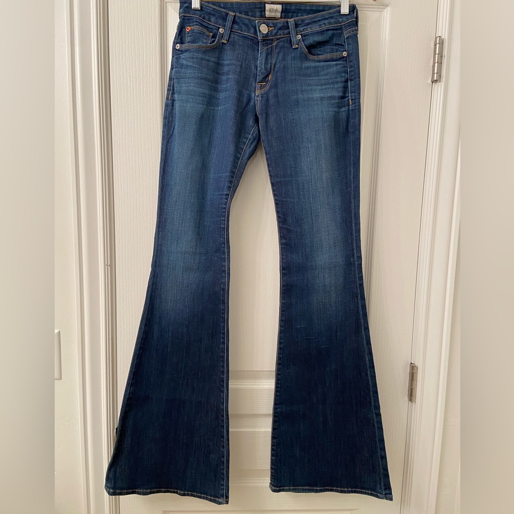Hudson Jeans Blue Flare & Wide Leg Women Jeans